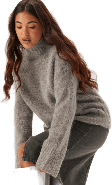 Selected Slfgabella Ls Knit High-neck