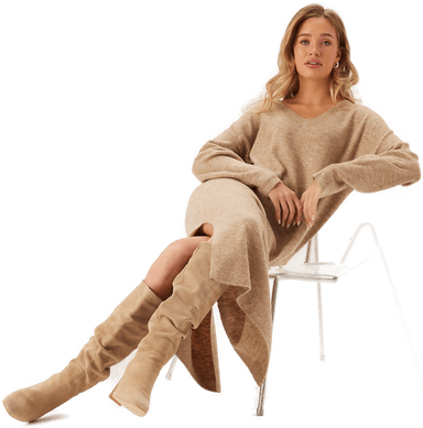 Vero Moda Vmjupiter Ls V-neck Dress