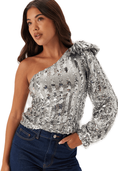 Vero Moda Vmefi One Shoulder Ls Top