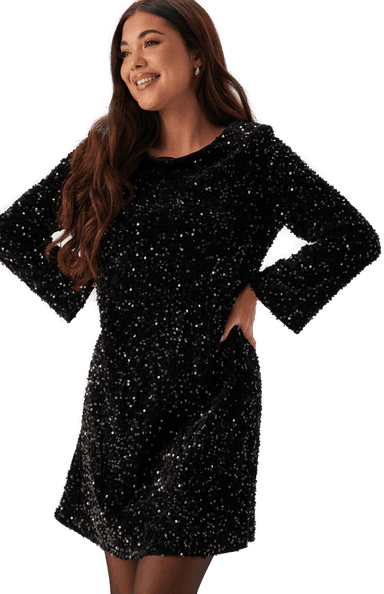 Vila Viaria L/S O-NECK OPEN BACK DR