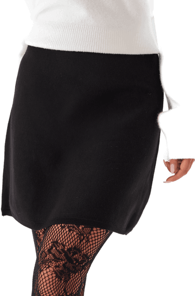 Selected Slfkamma Hw Short Knit Skirt