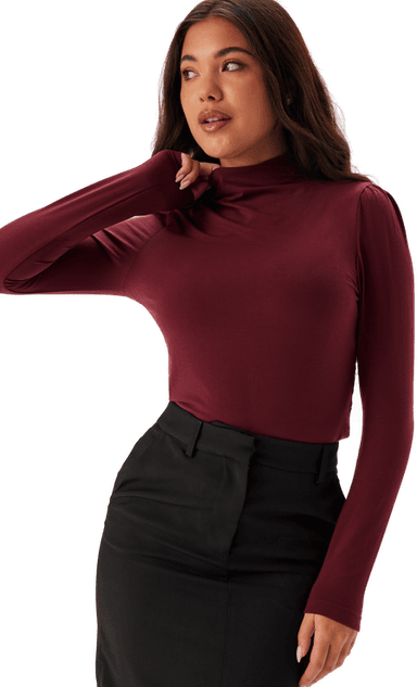 Selected Slfmanja Ls Drapey High Neck T