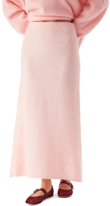 Pieces Pcpam Ank Knit Skirt