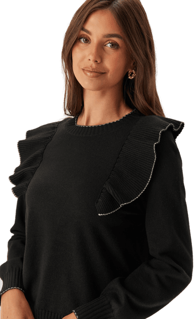 Only Onlama Life Ls O-neck Ruffle