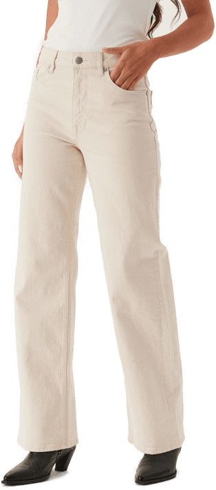 Selected Slfalice Hw Wide Long Ecru