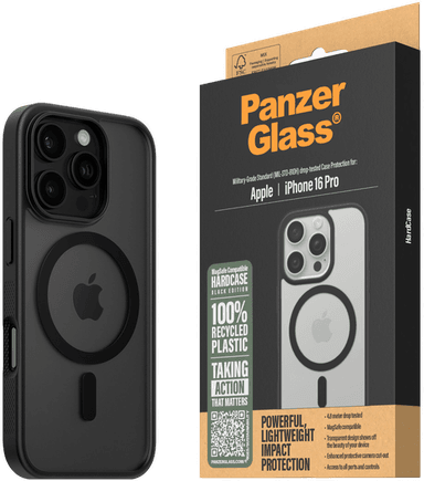 PanzerGlass HardCase MagSafe iPhone 16 Pro Svart