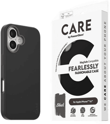 Care By PanzerGlass Etui MagSafe iPhone 16 Black