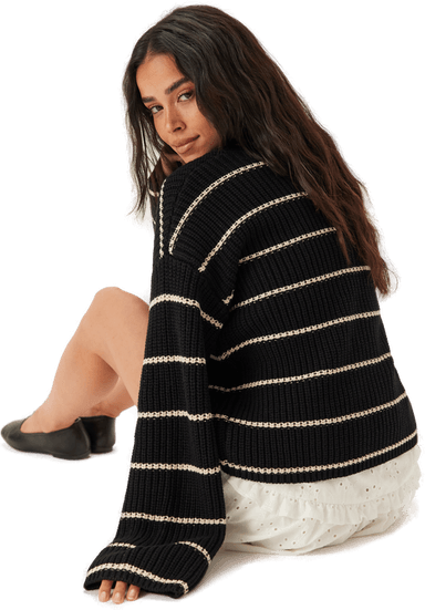 Selected Slfselma Sus Ls Knit O-neck