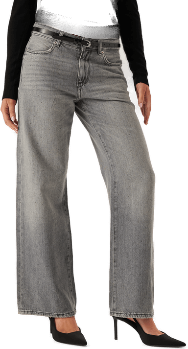 Only Onlcobain Reg Wide Rhinestone