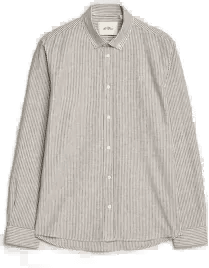 Les Deux Konrad Skjorte Teak Brown