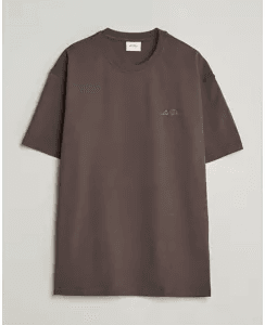 Les Deux Crew T-Shirt Coffee Brown
