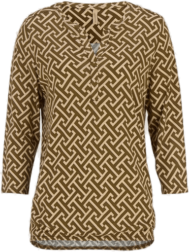 Soyaconcept mønstret jerseytopp