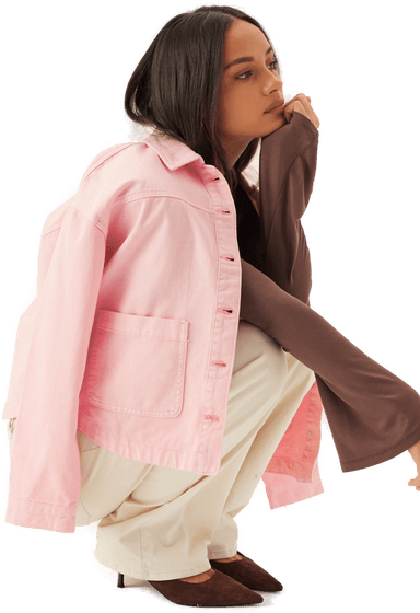 Vero Moda Vmjamie Ls Denim Shacket