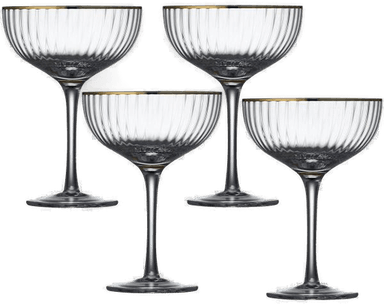 Lyngby Glas Palermo cocktailglass 31,5 cl 4-pakning