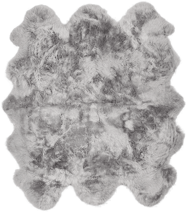 Natures Collection Saueskinnteppe 180x162 cm