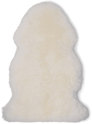 Natures Collection Saueskinn 90-100x60 cm