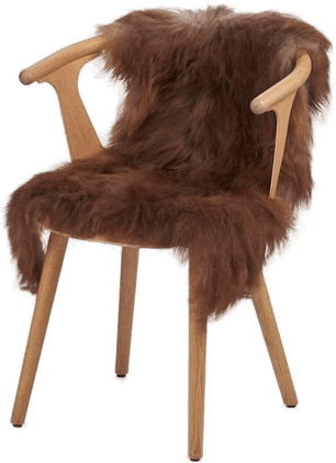 Nordic Sheep Øko saueskinn 90x60 cm