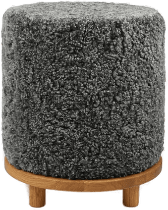 Natures Collection Simon puff - Grå Eik