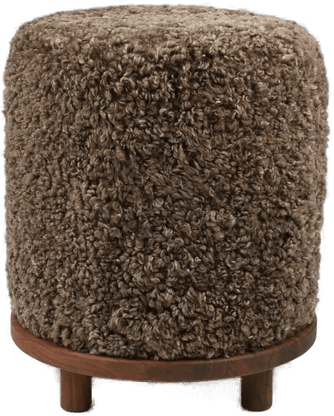 Natures Collection Simon puff - Lysebrun