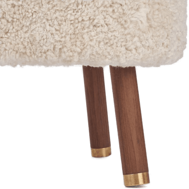 Natures Collection Emil fotskammel - Pearl Valnøtt