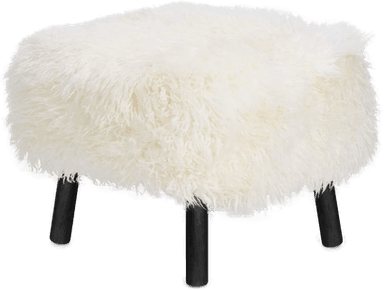 Natures Collection Emily fotskammel - Hvit