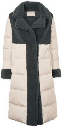 Natures Collection Jade jakke - Blågrå/Hvit