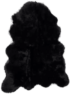 Natures Collection Saueskinn Langhåret 104x150 cm