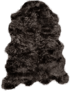 Natures Collection Saueskinn Langhåret 104x150 cm