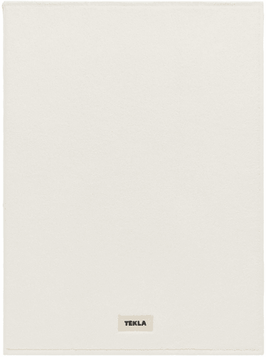 Tekla Terry Solid White 50 x 70 cm