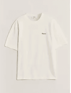 Palmes Stitch T-Shirt Off White