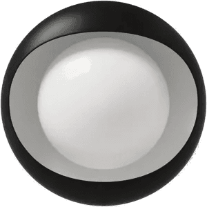 Lyfa Cornea 220 vegglampe Black