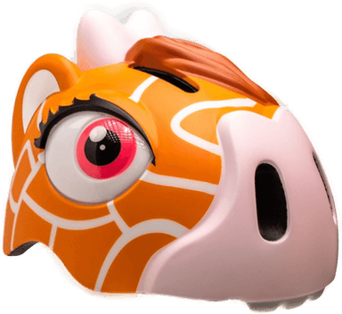 Crazy Safety Sjiraff Sykkelhjelm Brun