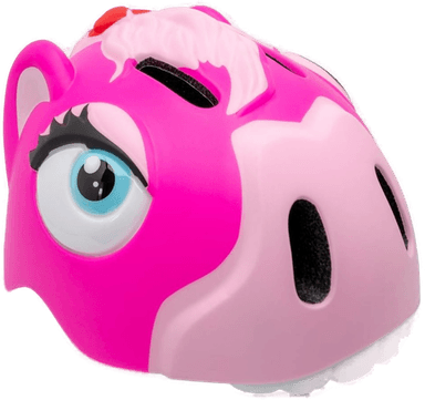 Crazy Safety Sykkelhjelm Hest Rosa