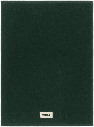 Tekla Terry Solid Forest Green 50 x 70 cm