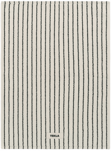 Tekla Bath Mat 70x50 Racing Green Stripes