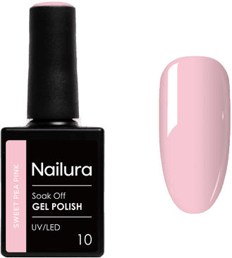 Nailura Gel Polish - Sweet Pea Pink - 10 ml