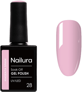 Nailura Gel Polish 28 Magenta Spark
