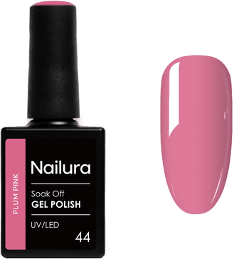 Nailura Gel Polish 44 Plum Pink