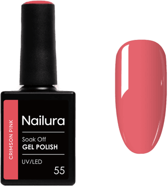 Nailura Gel Polish 55 Crimson Pink