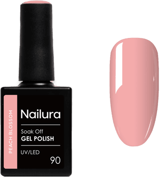 Nailura Gel Polish 90 Peach Blossom 10 ml