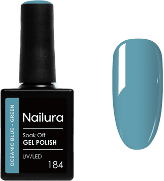 Nailura Gel Polish 184 Oceanic Blue Green