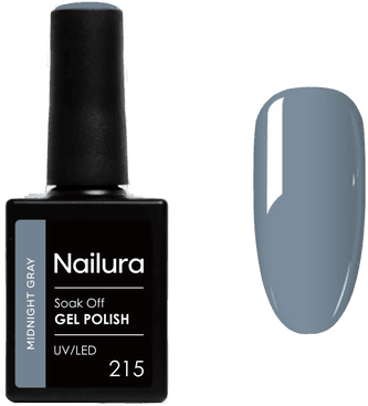 Nailura Gel Polish 215 Midnight Gray
