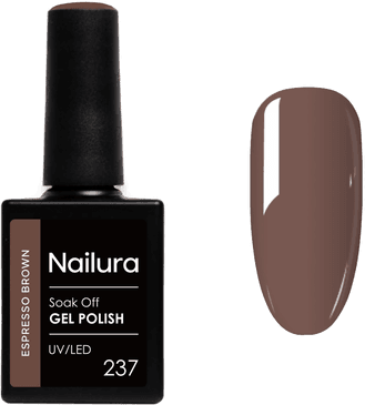 Nailura Gel Polish 237 Espresso Brown