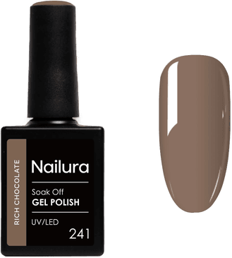 Nailura Gel Polish 241 Rich Chocolate