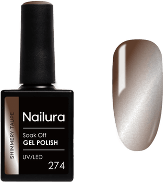 Nailura Gel Polish 274 Shimmery Taupe
