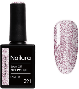Nailura Gel Polish 291 Sparkling Pink