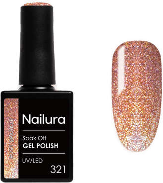 Nailura Gel Polish 321 Rust Sparkle
