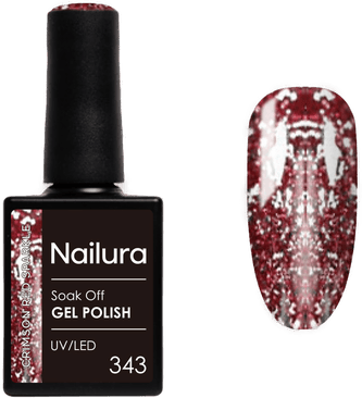 Nailura Gel Polish 343 - Crimson Red