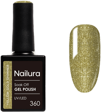 Nailura Gel Polish Yellow Gold Shimmer
