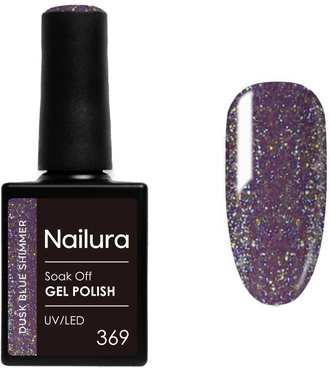 Nailura Gel Polish 369 Dusk Blue Shimmer